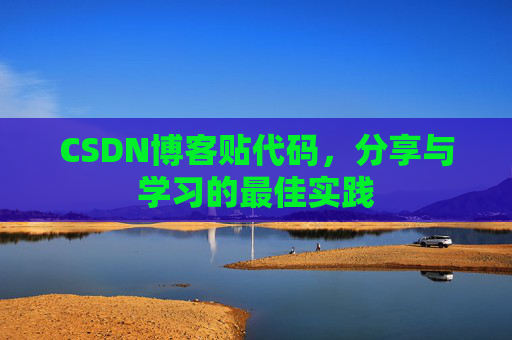 CSDN博客贴代码，分享与学习的最佳实践
